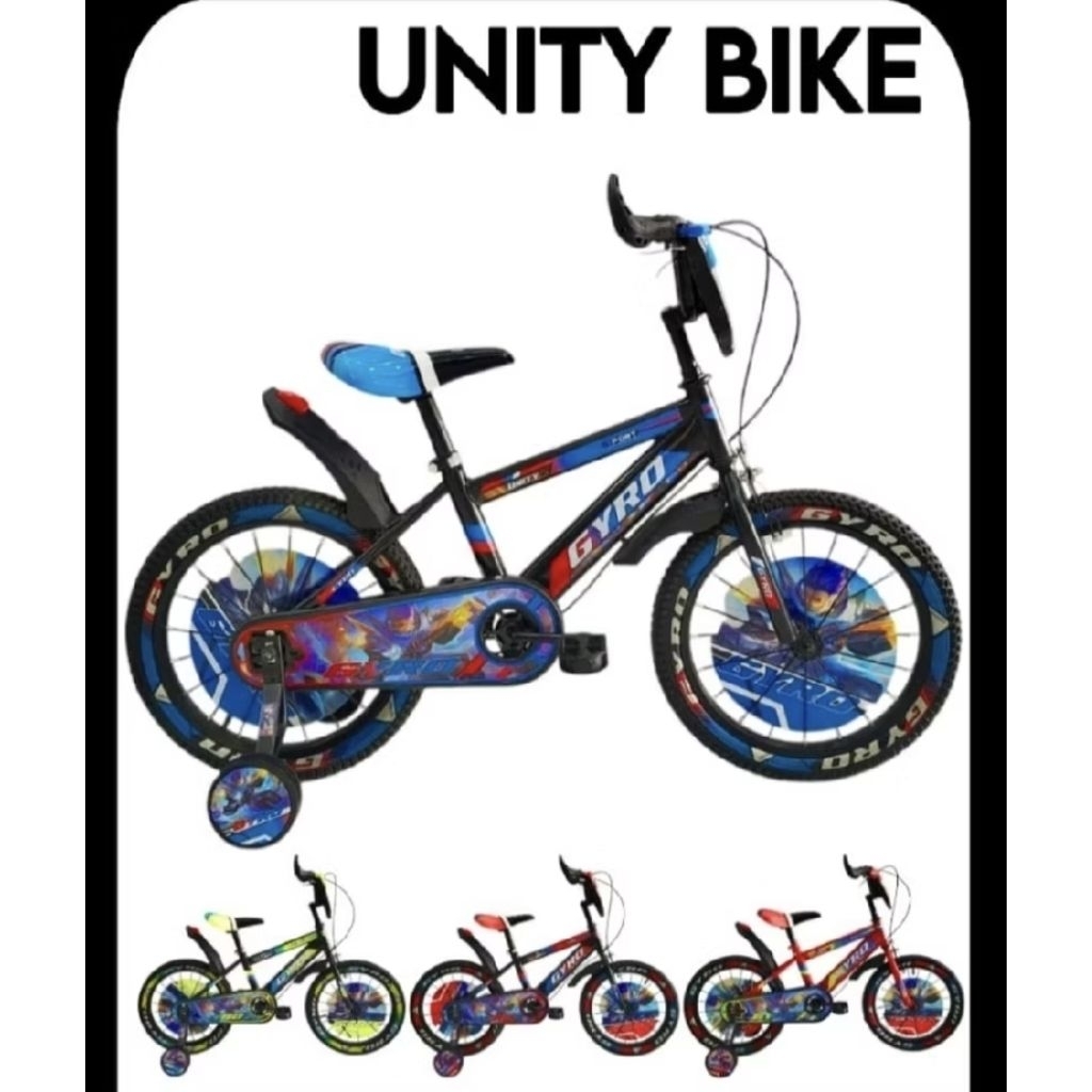sepeda bmx 18 unity musik
