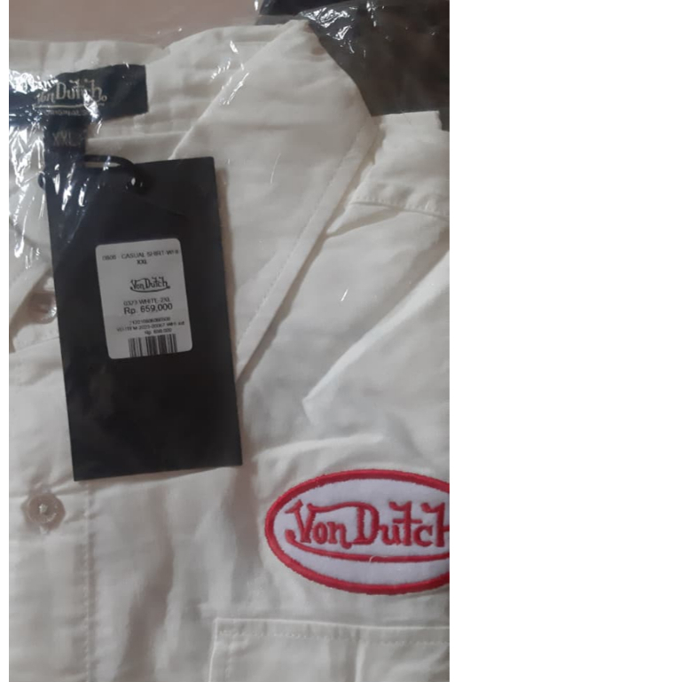 Von Dutch Original Workshirt White 0806