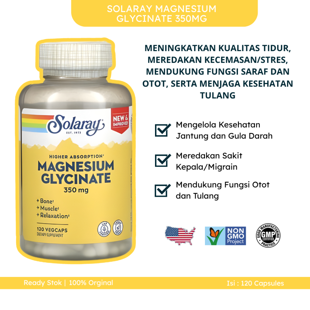 Solaray Magnesium Glycinate
