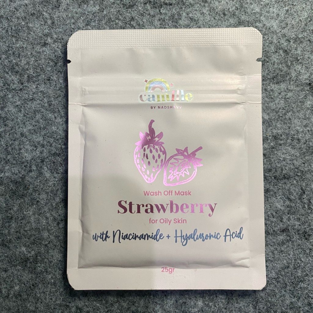 Masker Wajah Camille Beauty Strawberry 25gr