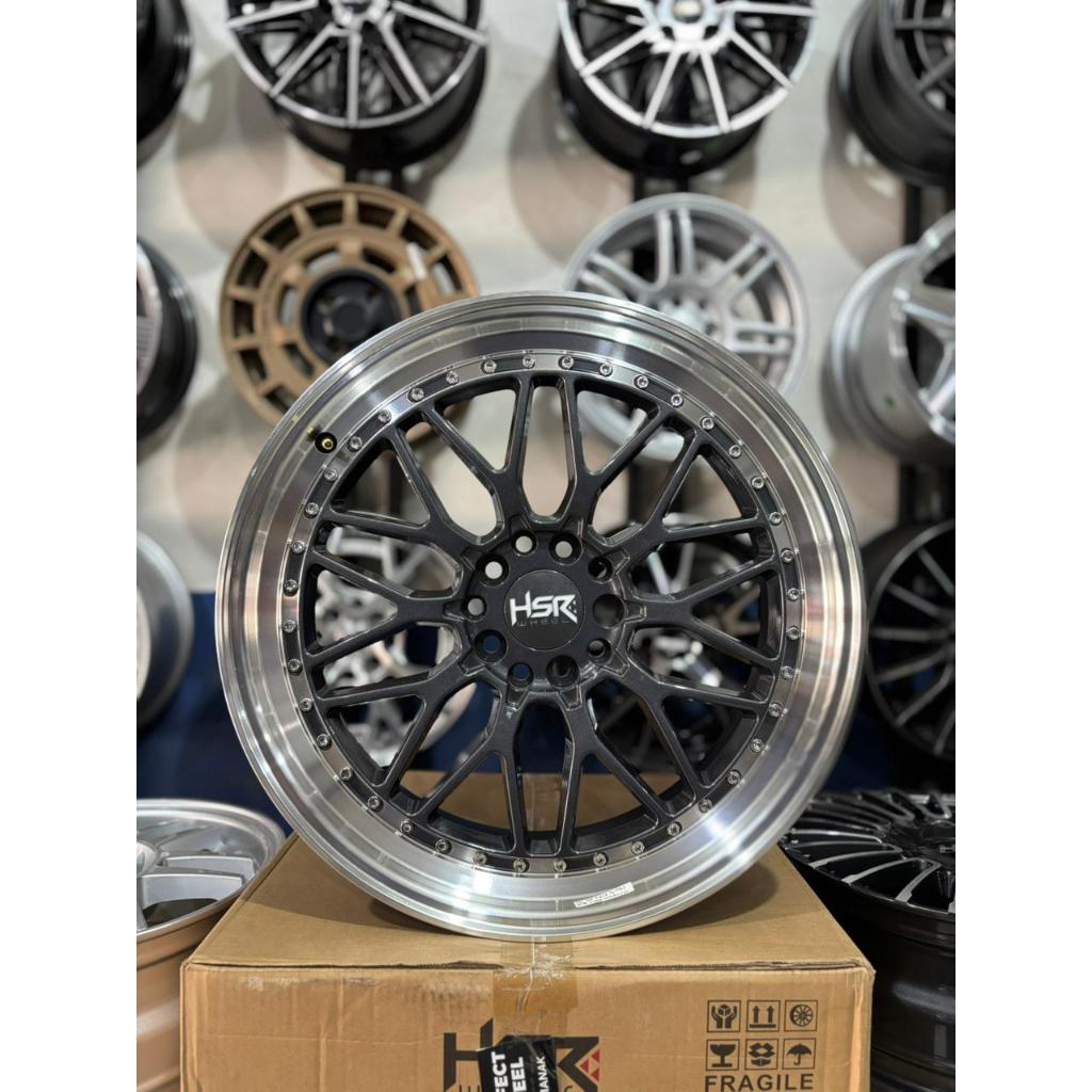 Ready stok velg hsr ring 19 type sigi hsr cocok untuk mercy, innova, crv, dll