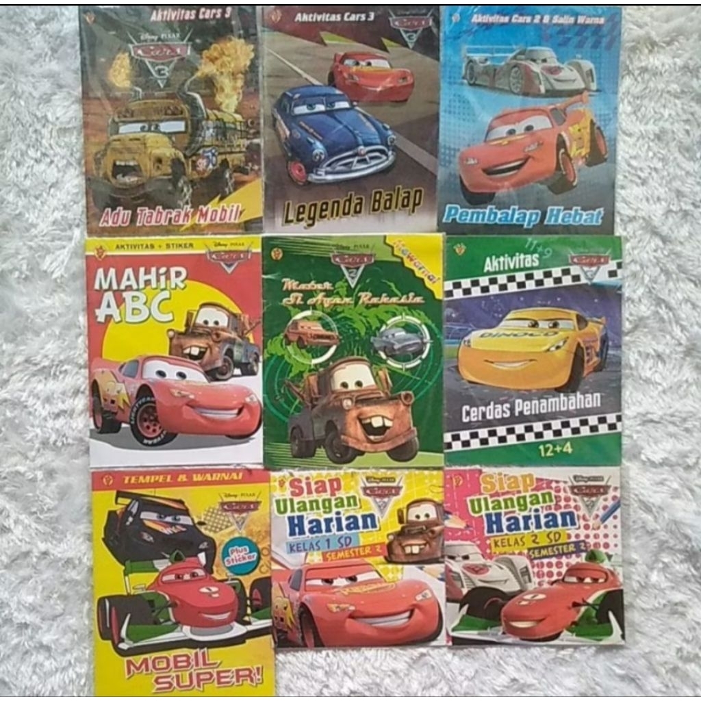 PAUD TK / buku aktivitas cars / MIIKO activity / hidden objects