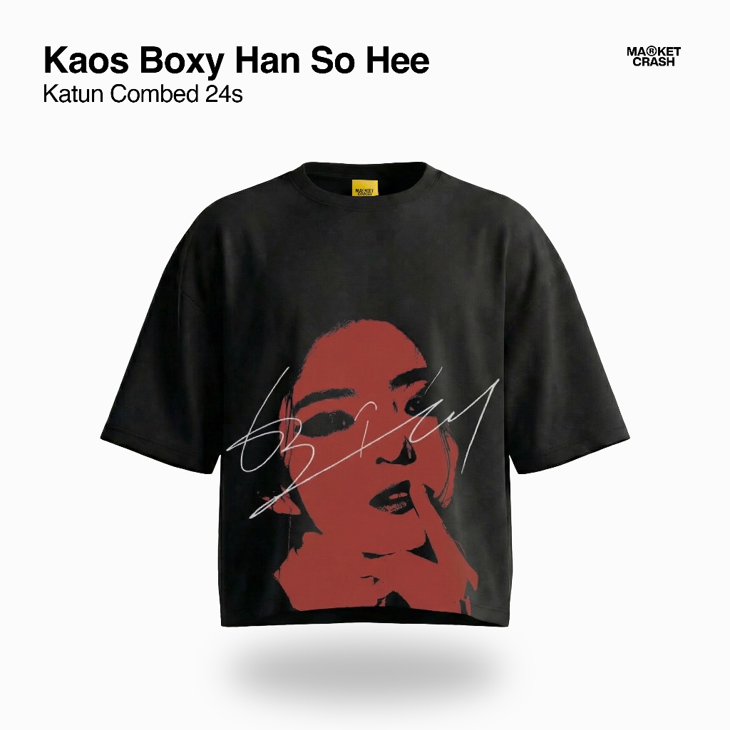 Marketcrash Kaos Boxy Han So Hee
