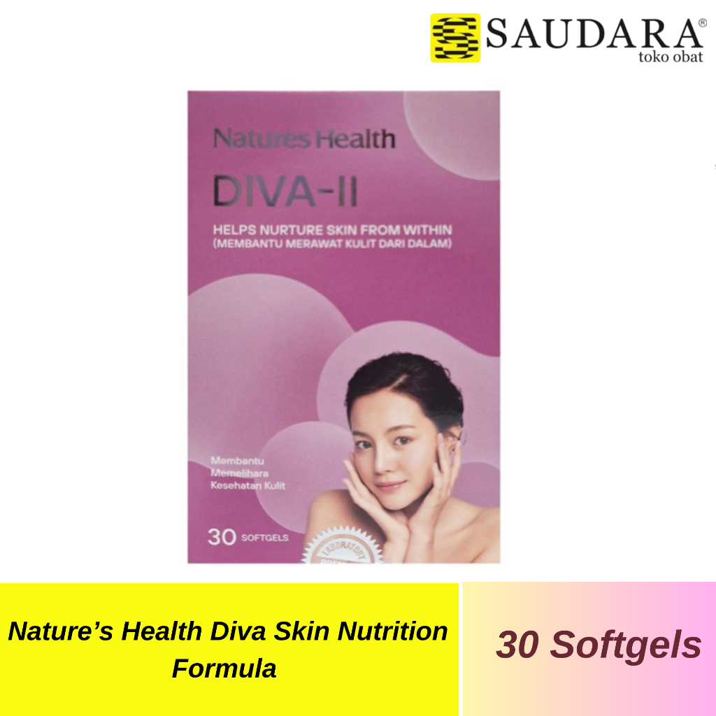 NATURE'S HEALTH DIVA SKIN NUTRITION FORMULA 30'S