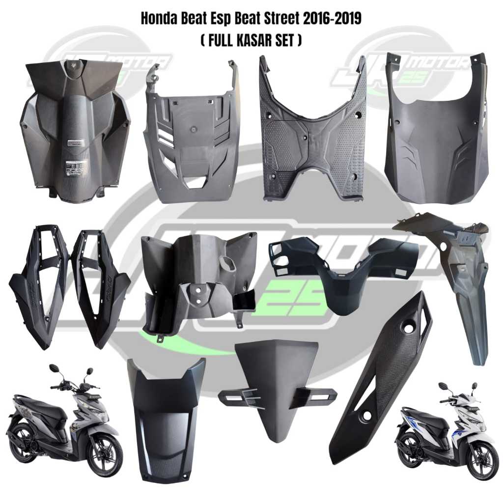 Satuan Eceran Cover Body Kasar Honda Beat FI ESP Tahun 2016 2017 2018 2019 / Body Kasar Beat