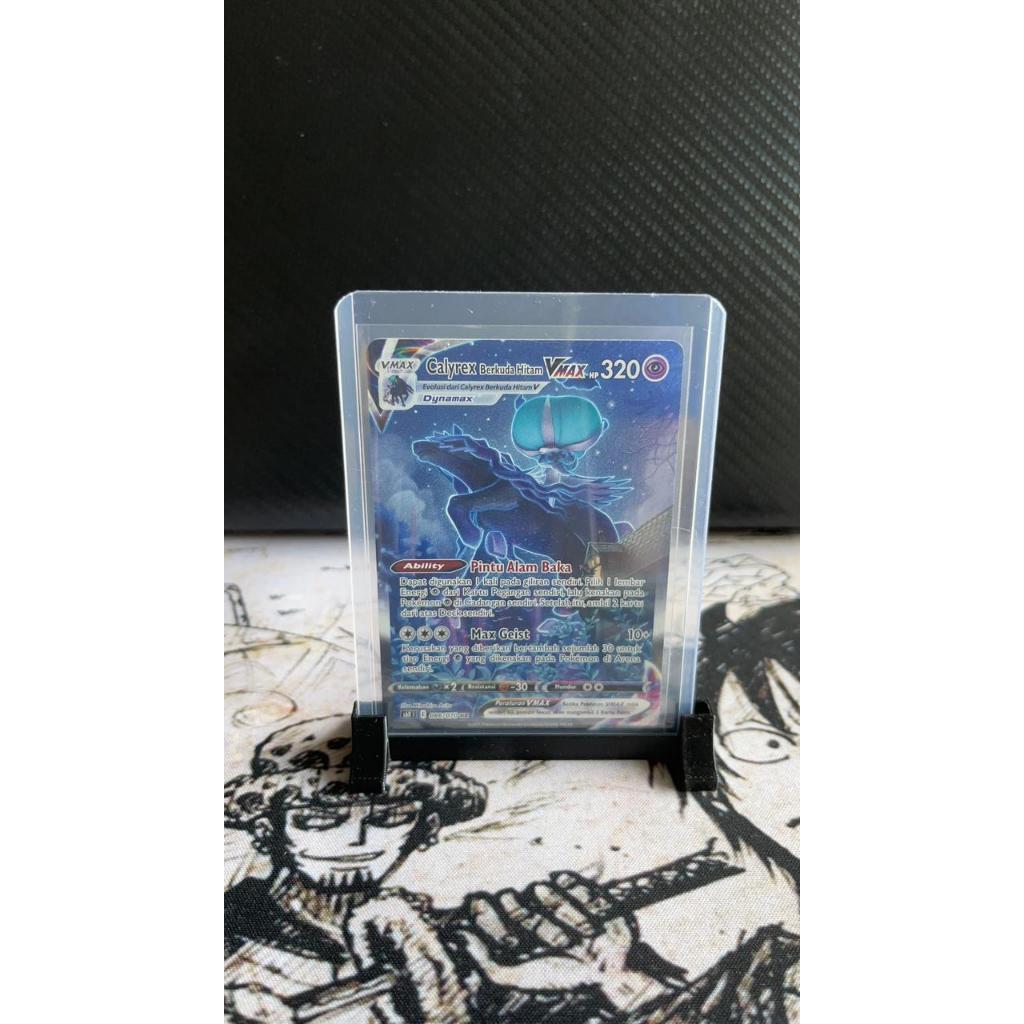 Calyrex Berkuda Hitam VMAX HR AA 086/070 S6K ID