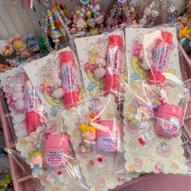 Bag Charm Jompo Fresh Care Perjompoan Keychain Gantungan Kunci Gantungan Tas Mainan Kunci