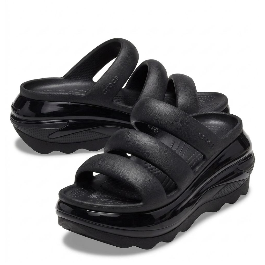 (PRELOVED) Sandal Wanita Crocs Mega Crush Triple Straps Original