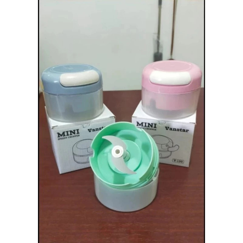 (CHOPPER MANUAL KECIL) SPEEDY CHOPPER VANSTAR BLENDER TARIK TANGAN MANUAL - Gambar 4