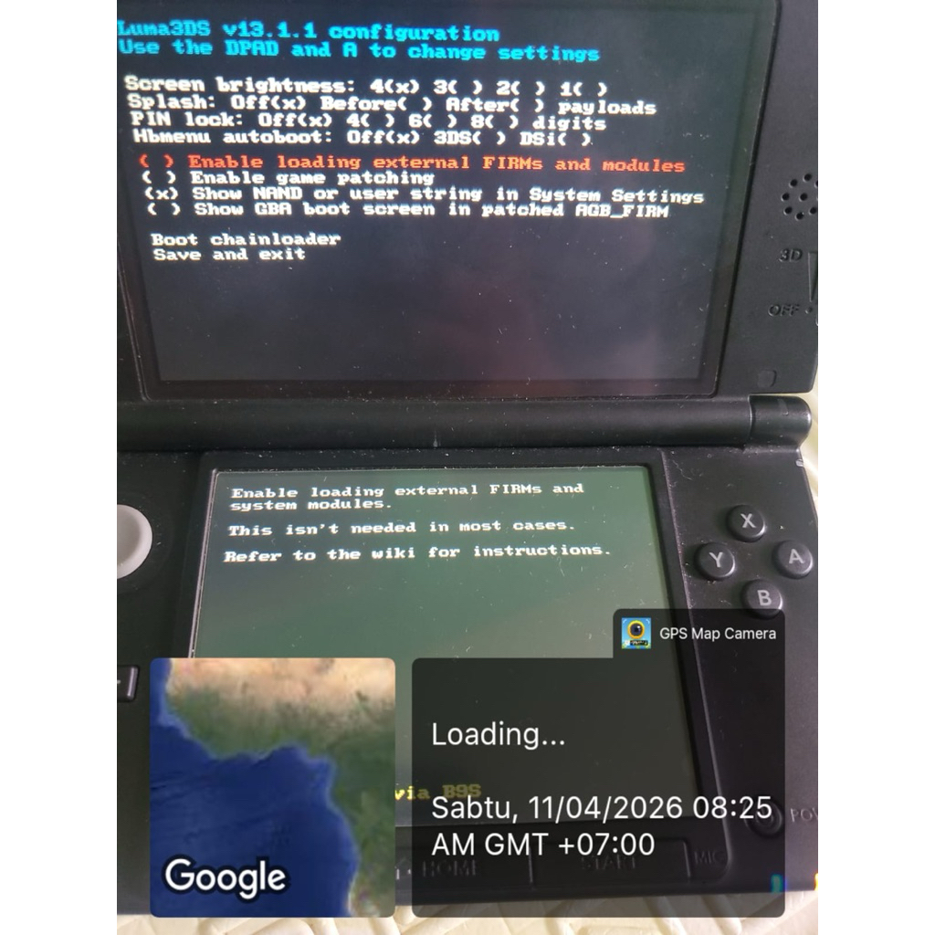 nintendo 3ds xl gagal change regiona