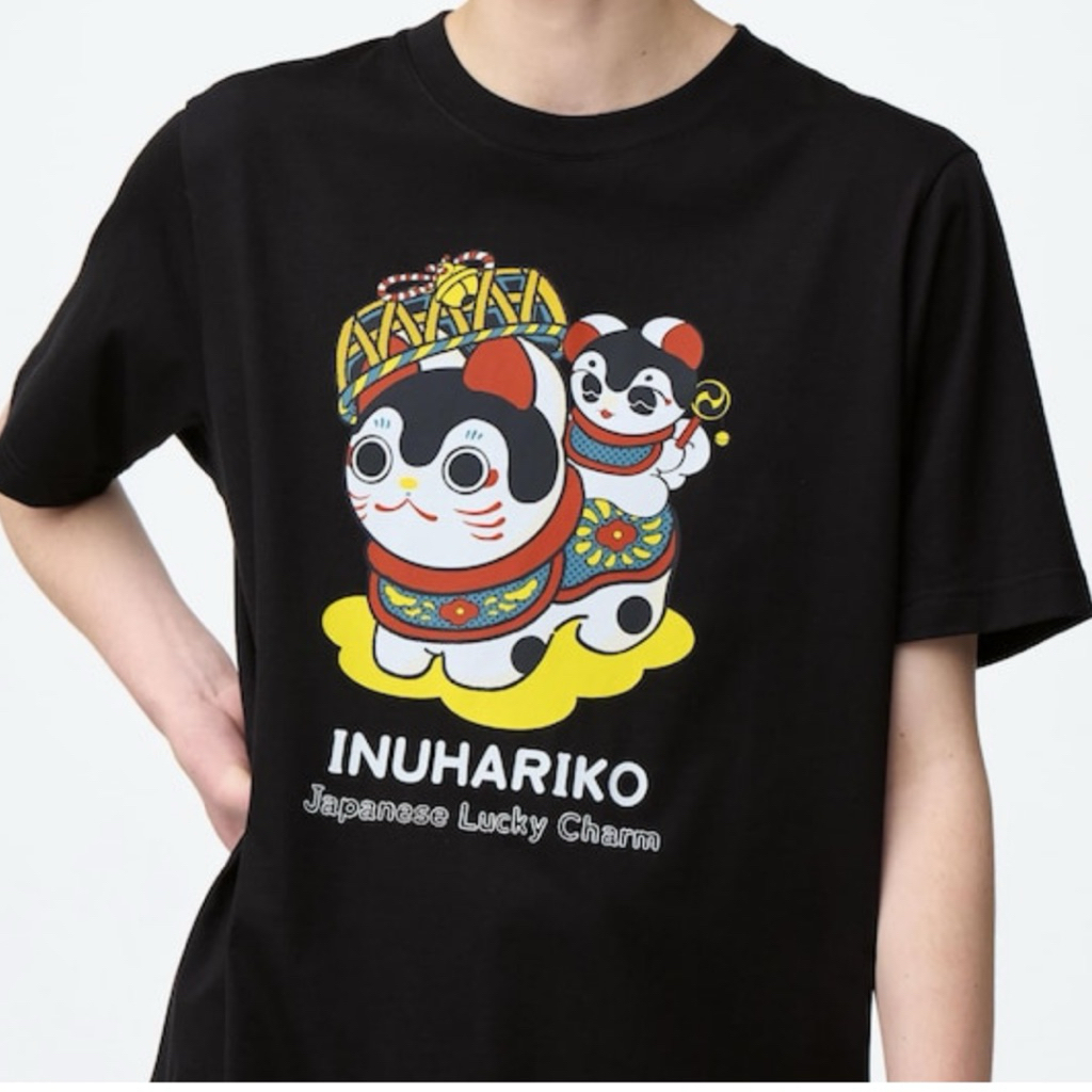 GU Graphic T-shirt by Kyoko Nakamura Black | size M