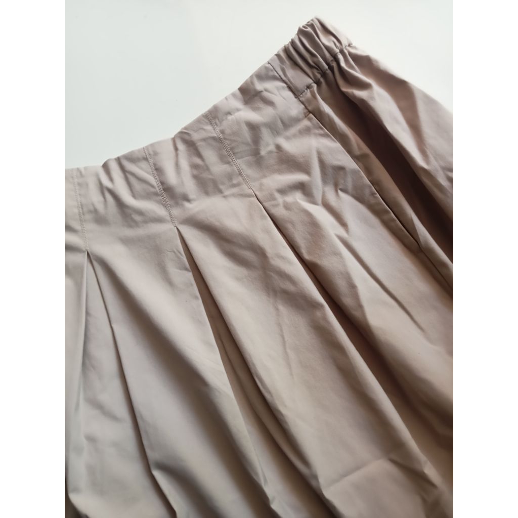 Rok Midi Uniqlo - Cream
