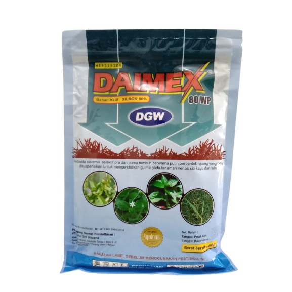 Daimex 80wp 1kg Herbisida Sistemik Selektif Ba: Diuron 80%