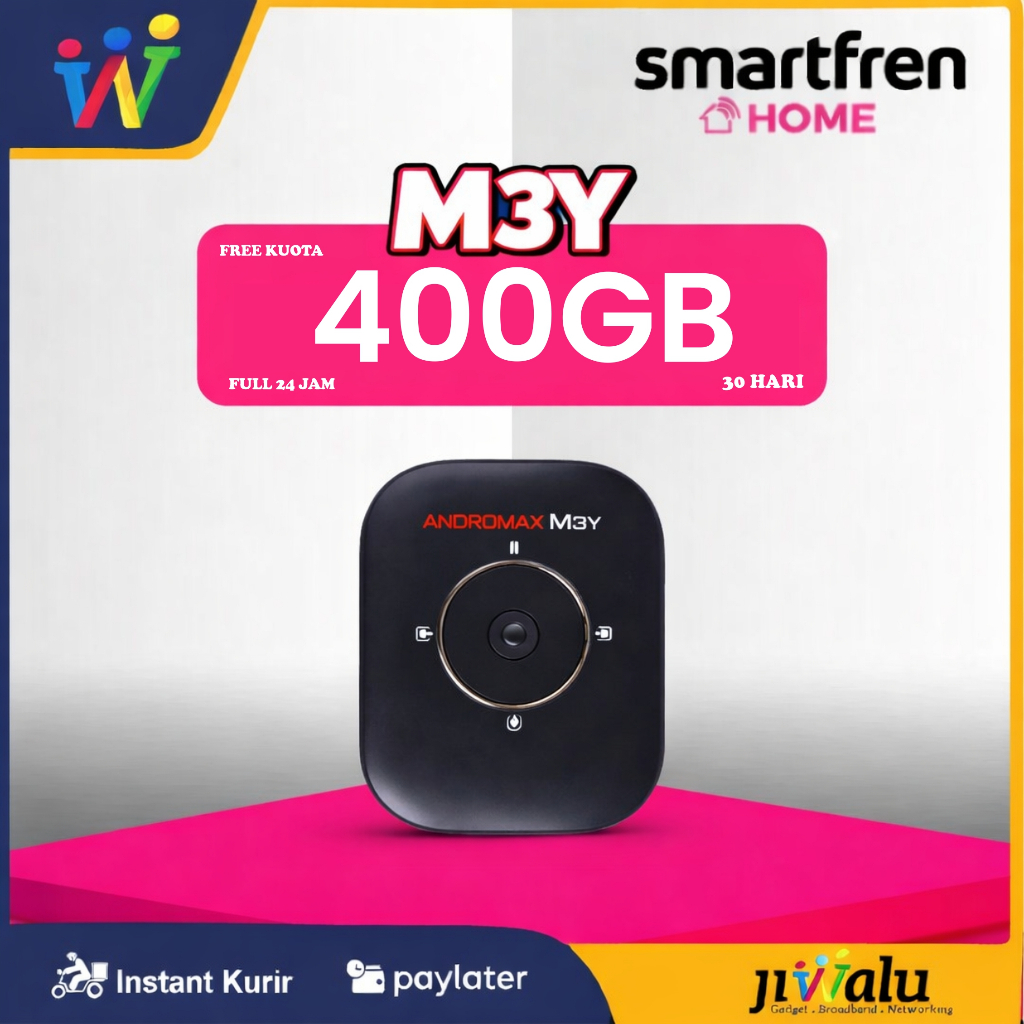 Modem MIFI Smartfren Andromax M3Y Free Kuota 400GB