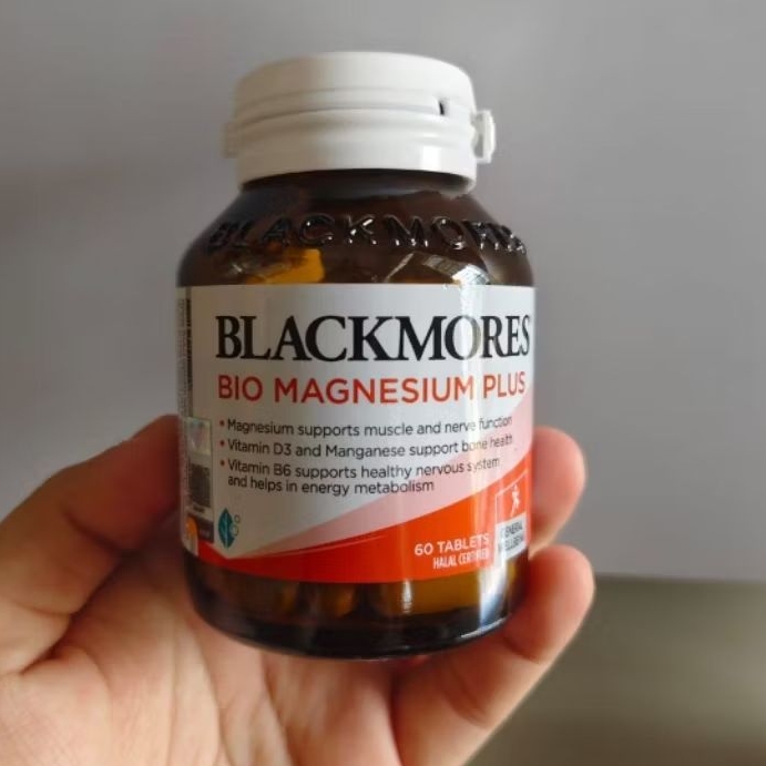 Blackmores Bio Magnesium Plus 60s NEW EXP TERBARU