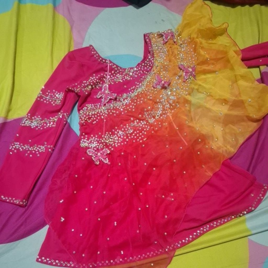 kostum ice skating preloved