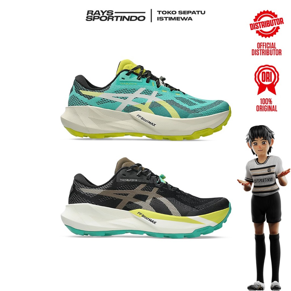 SEPATU TRAIL RUN ASICS GEL TRABUCO 14 MEN ORIGINAL