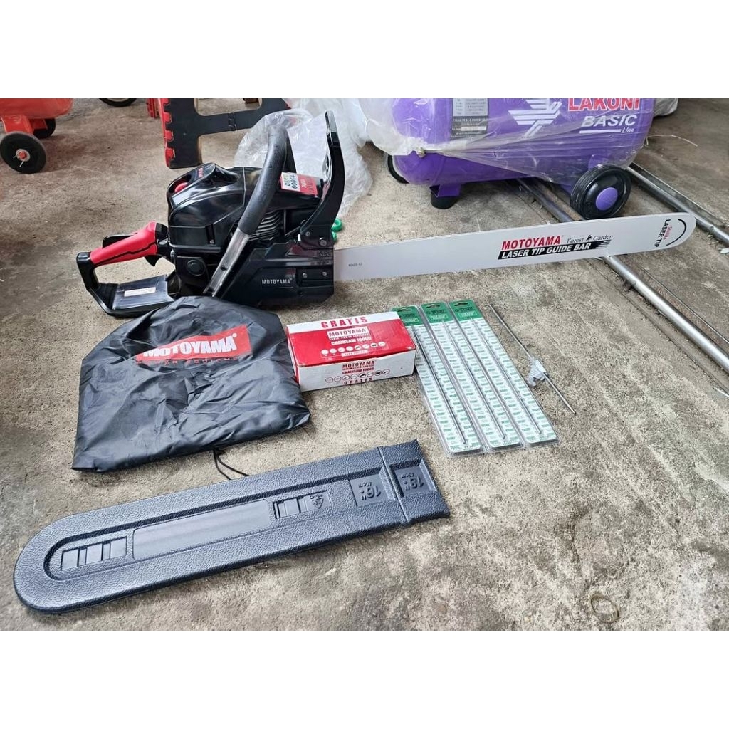 CHAINSAW MOTOYAMA BAR BAJA 26 inc/ motoyama chainsaw