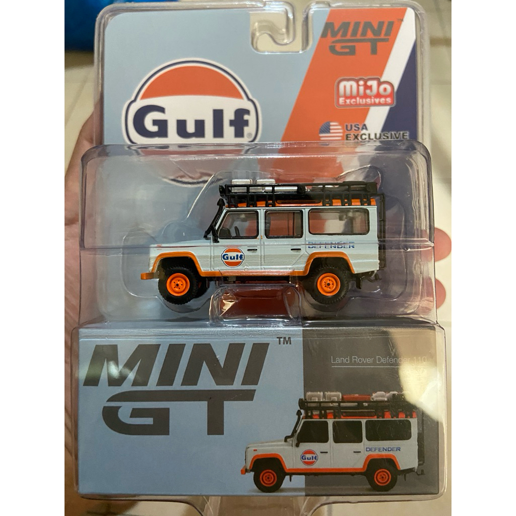 Mini GT Land Rover Defender Gulf