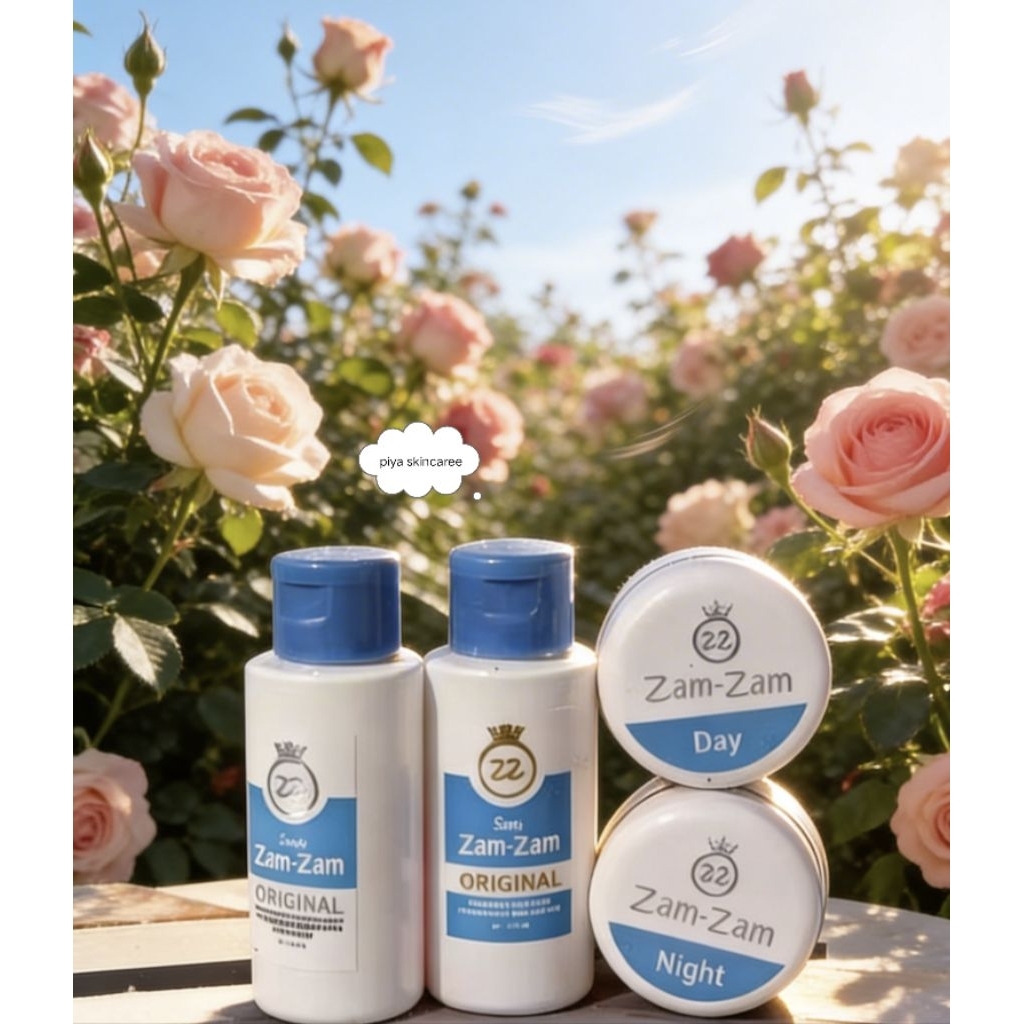 ljk skincare kemasan baru paket pink dan biru original cod