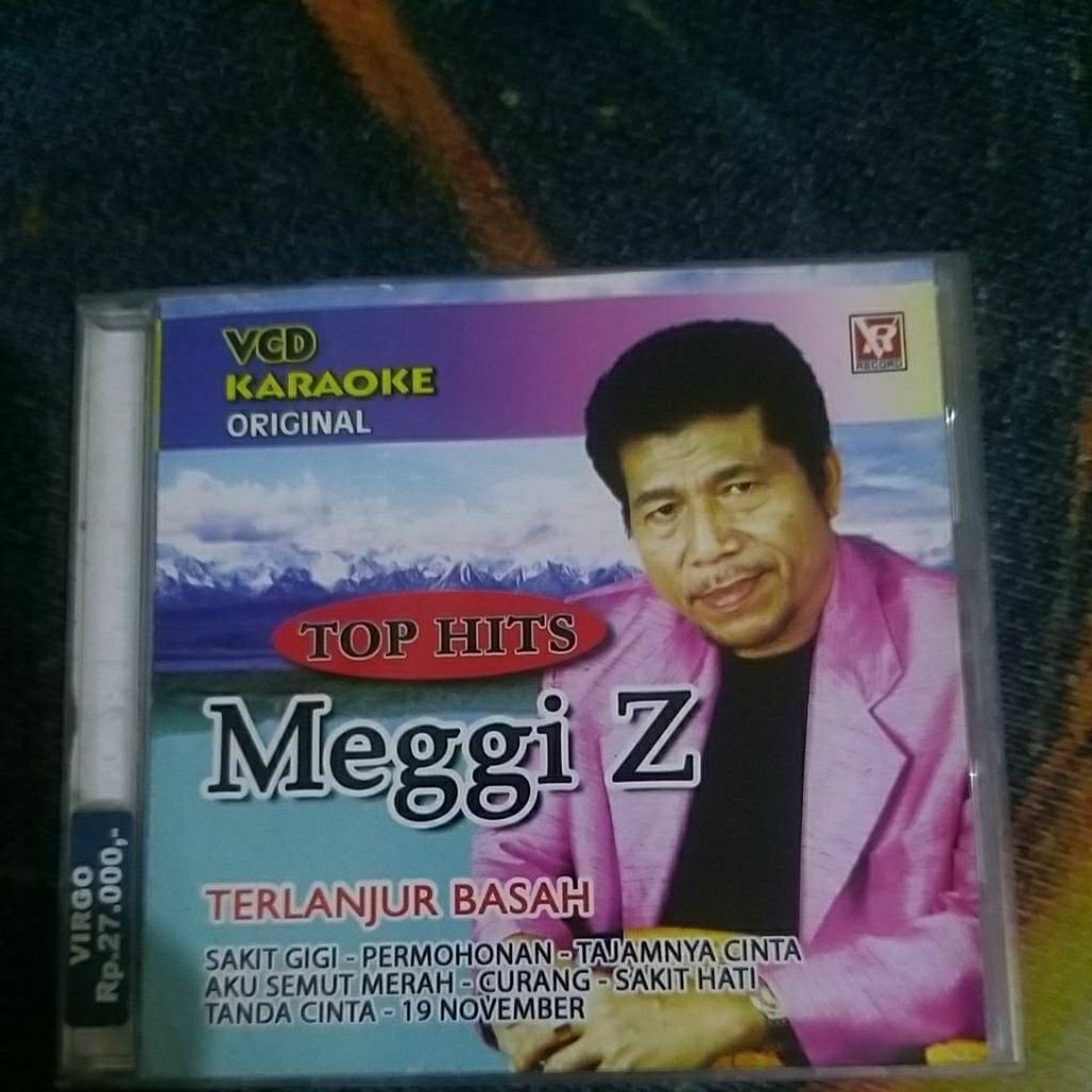 vcd karaoke original top hits Meggi Z terlanjur basahbasah basah
