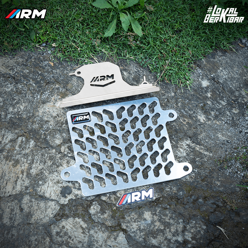 ARM ARUMI PAKETAN COVER RADIATOR VARIO PCX ADV AEROX NMAX LEXI + LEHERAN RADIATOR