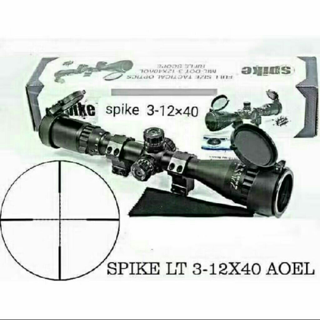 Teleskop Tahan Geter Telescope BSA 4x32 bsa 3-9x40EG