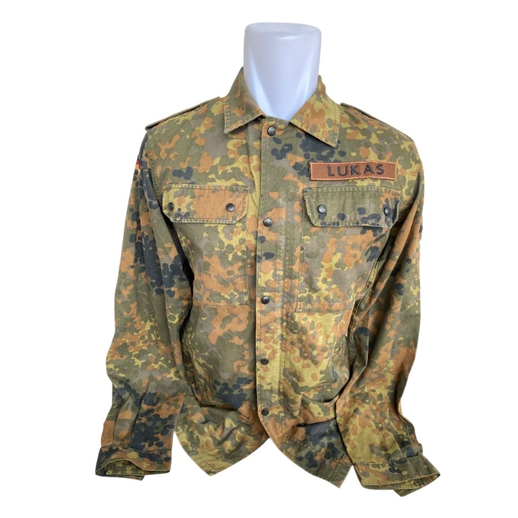 Kemeja BDU Camo Loreng Flecktarn Tentara Jerman Army Original (37)