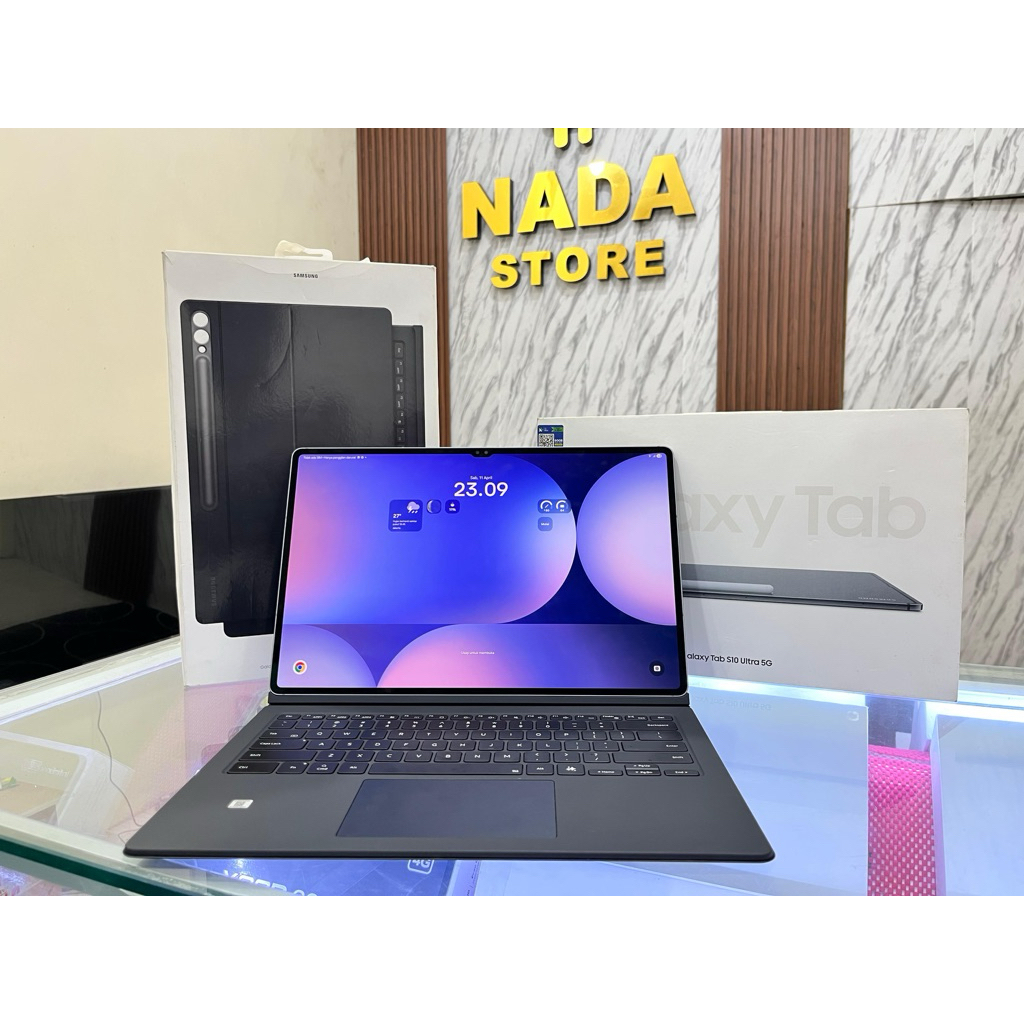 Samsung Tab S10 Ultra 5G 12/256gb second like new garansi resmi