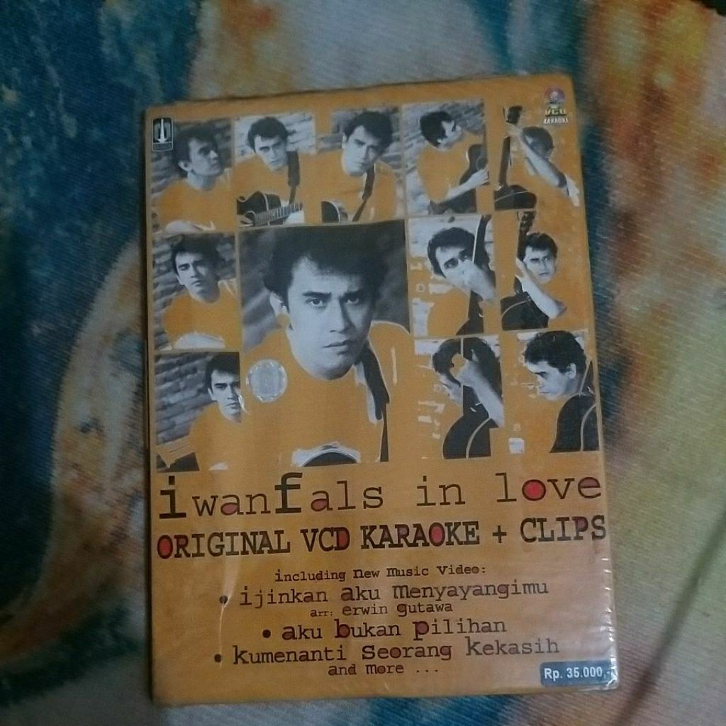 vcd iwan fals in love original VCD karaoke clips