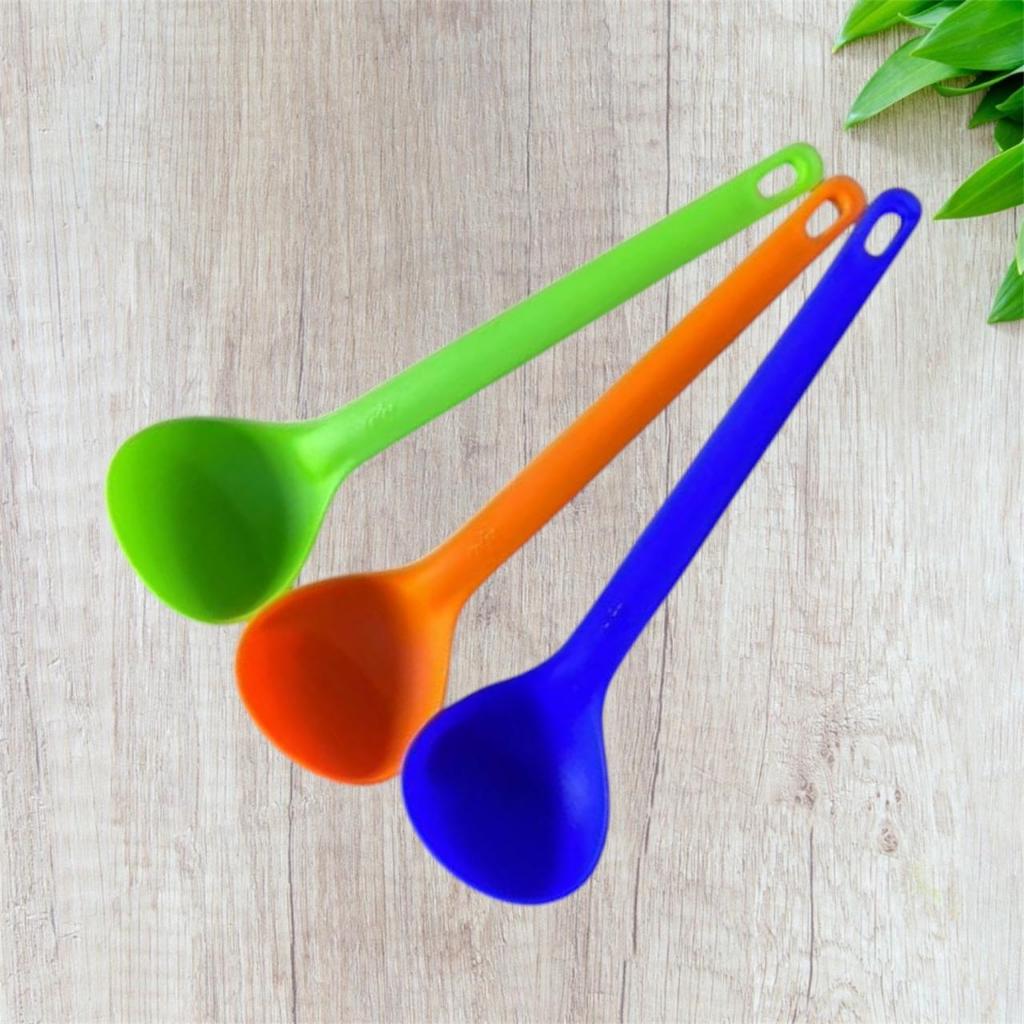 6 Pcs Sendok Kuah Plastik Erus Plastik KH Centong Sayur