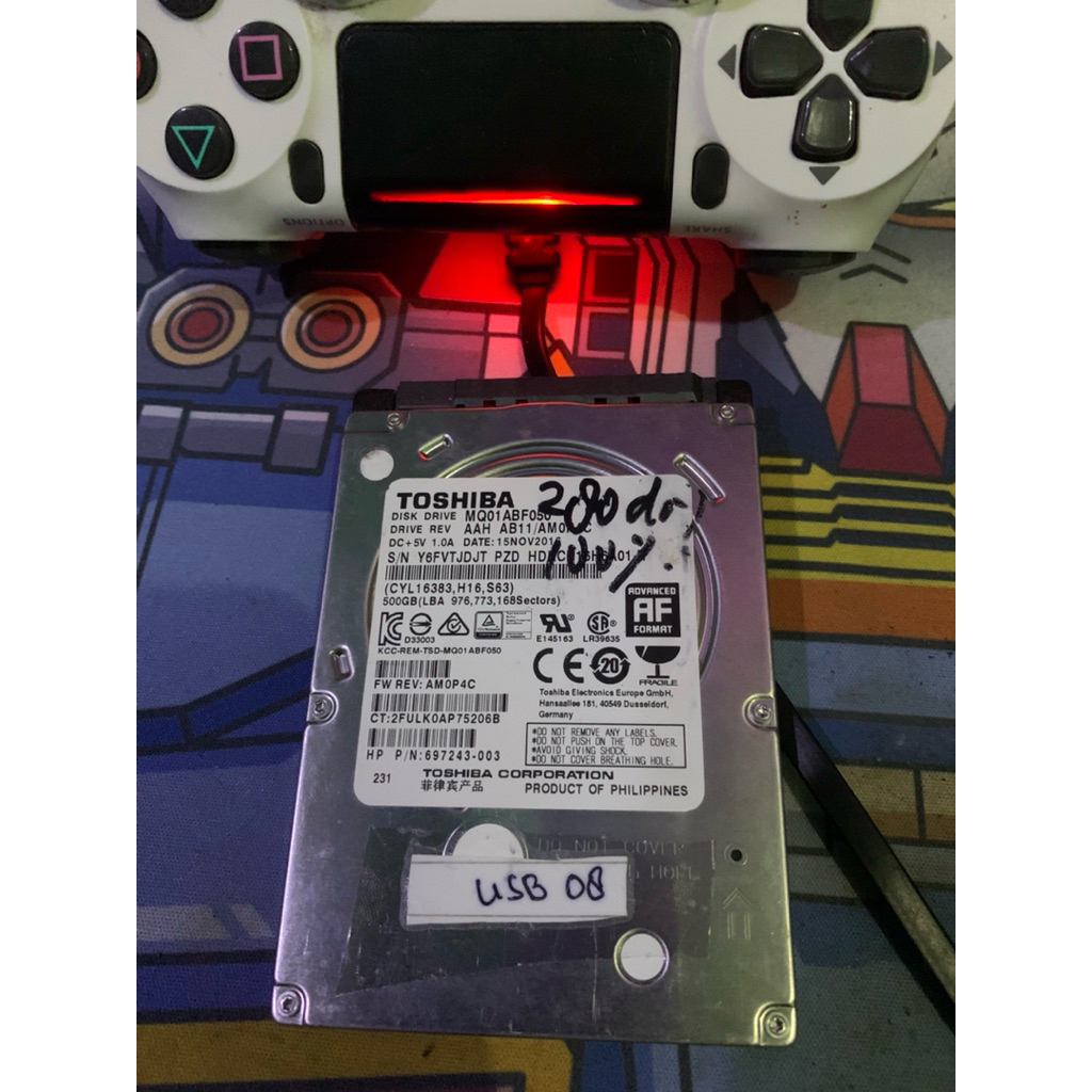 Hardisk eksternal full game ps4 500gb