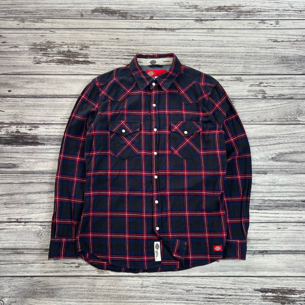 kemeja flanel dickies