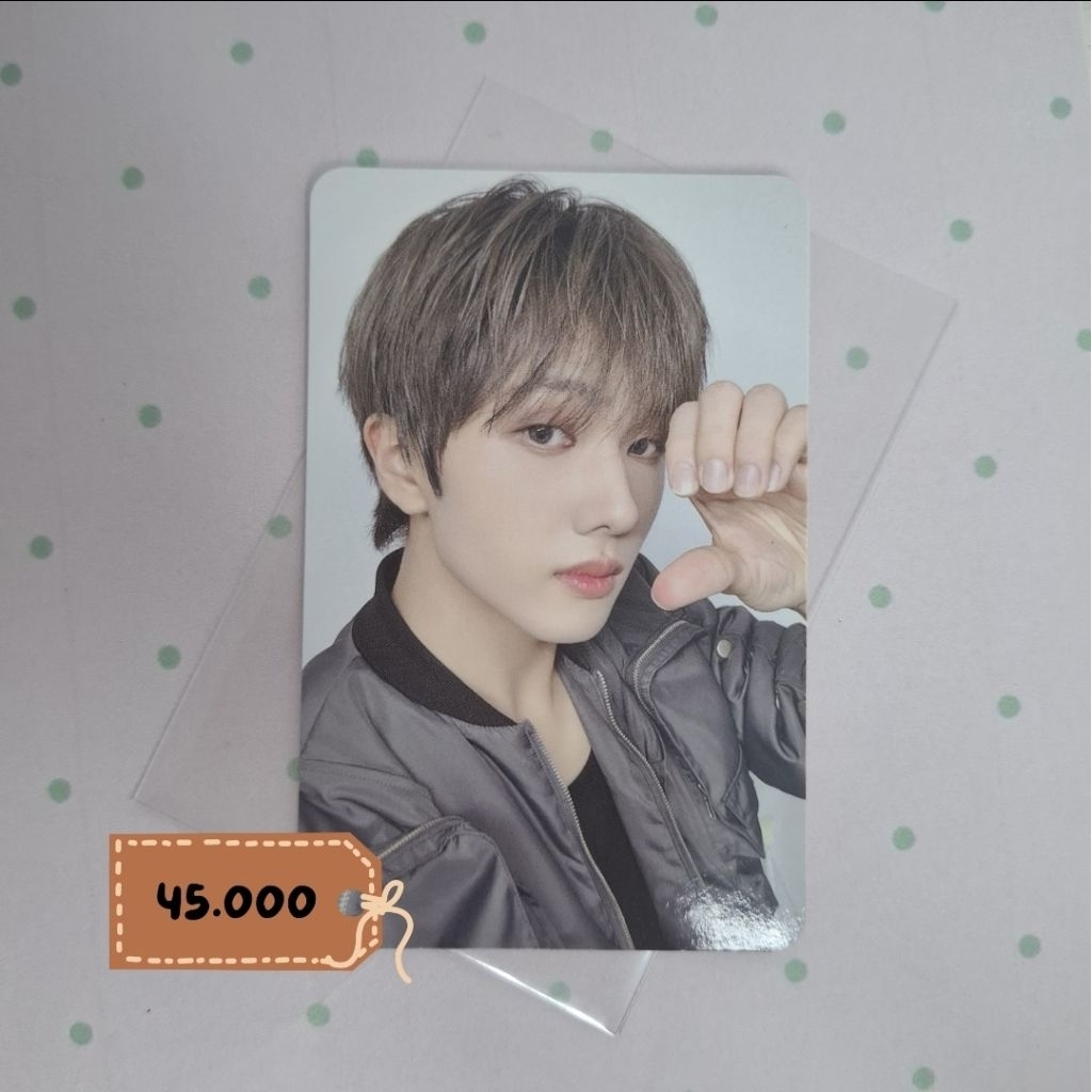 photocard official jisung nct