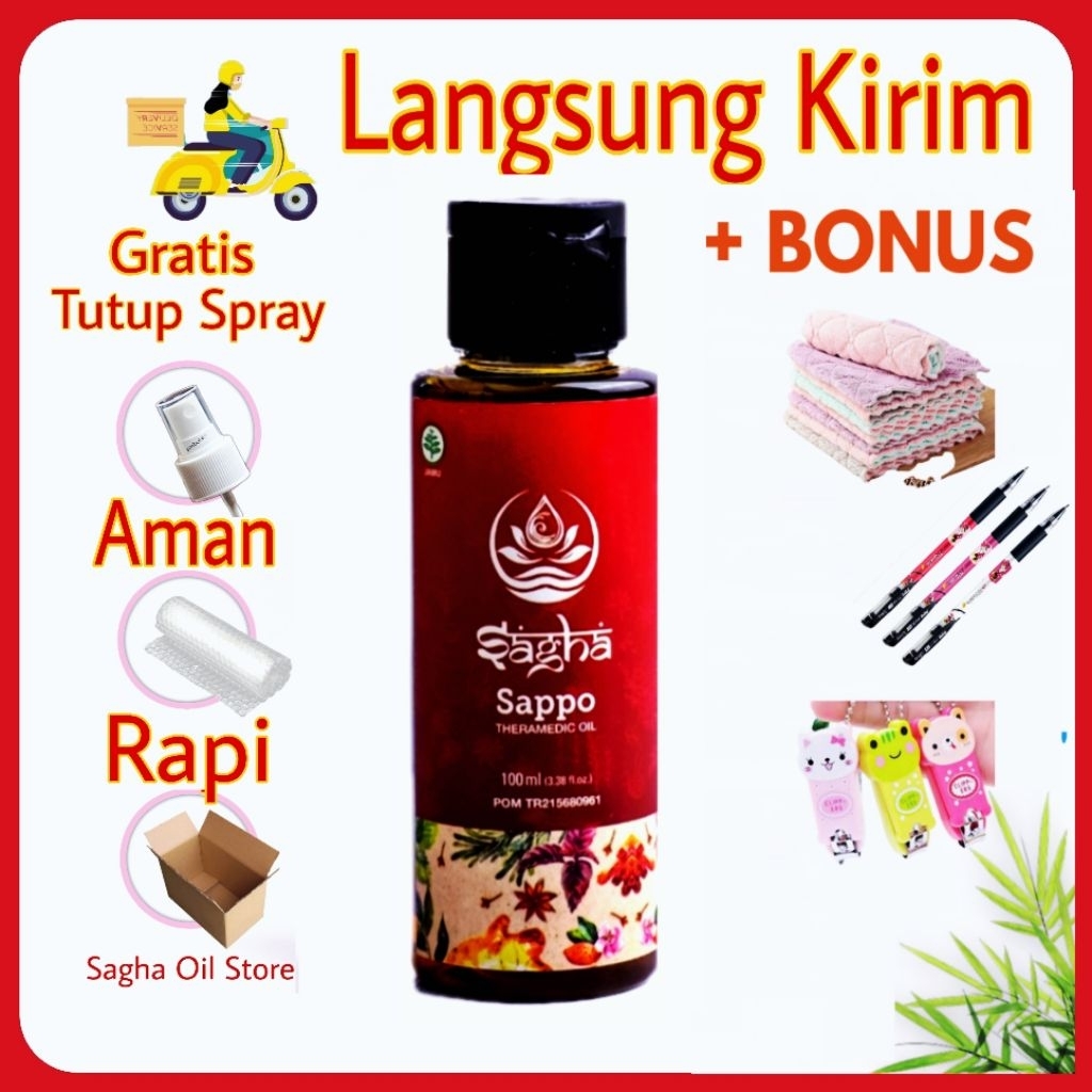 ORIGINAL SAGHA SAPPO / SAGHA SAMMO / MINYAK SAGHA / SAGHA PREMIUM / SAGHA ULTIMATE / SAGHA OIL