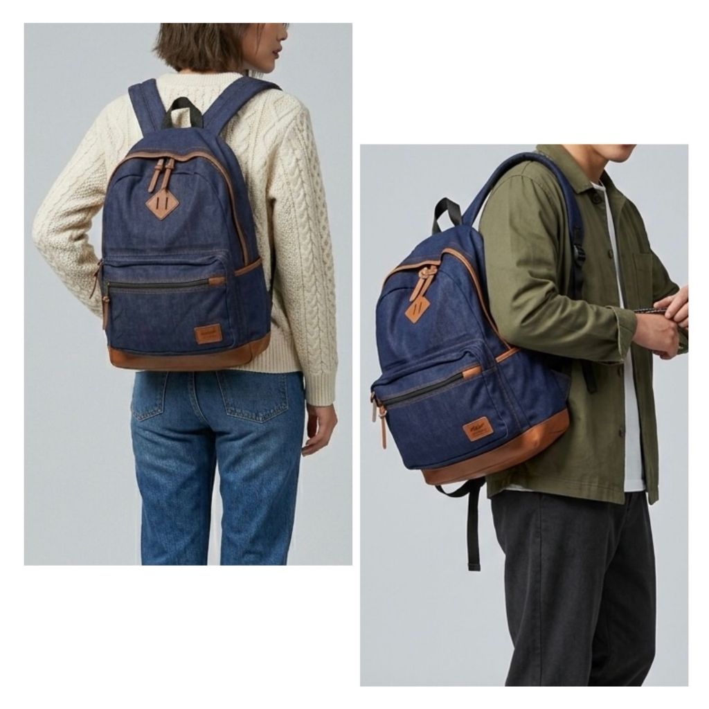 TAS RANSEL SABLON FUNK KREN TAS BACKPACK BAHAN JEANS DISTRO TAS RANSEL SEKOLAH KERJA PRIA WANITA