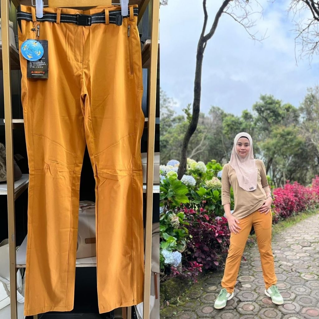 celana gunung wanita quickdry outdoor hiking