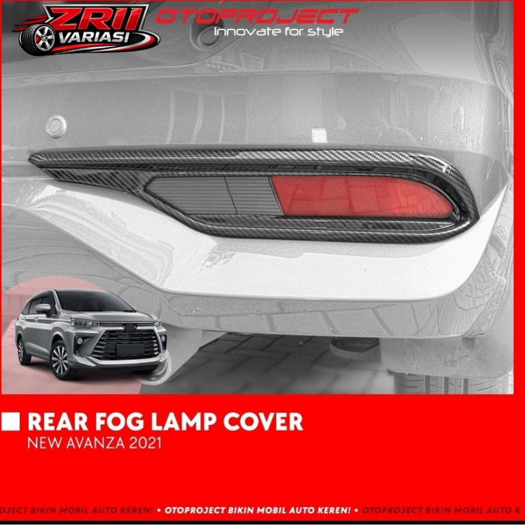 Otoproject - Garnish Rear Foglamp Cover Avanza Isi 2 Pcs Bahan Premium Otoproject