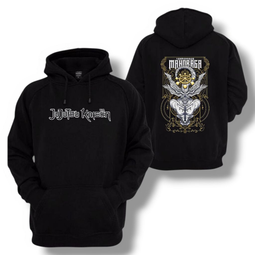 Sweater Hoodie Anime Jujutsu Kaisen Jaket Hoodie Jujutsu Kaisen Pria Wanita M-XXL