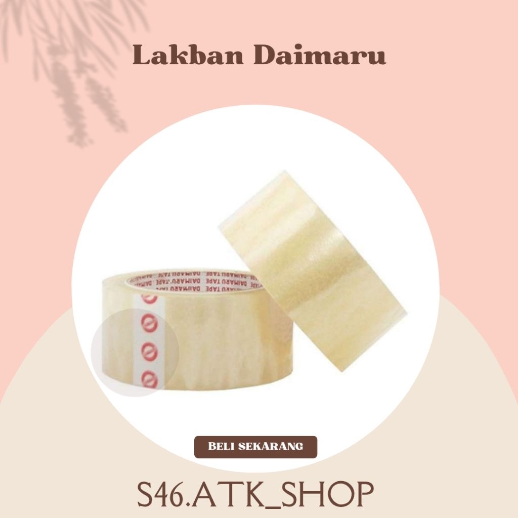 Lakban Besar Bening (DAIMARU)
