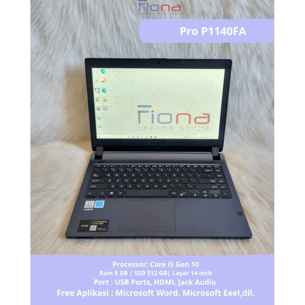 Laptop Pro P1440FA | Core i5 Gen 10 | Ram 8gb SSD 512gb (s3715)
