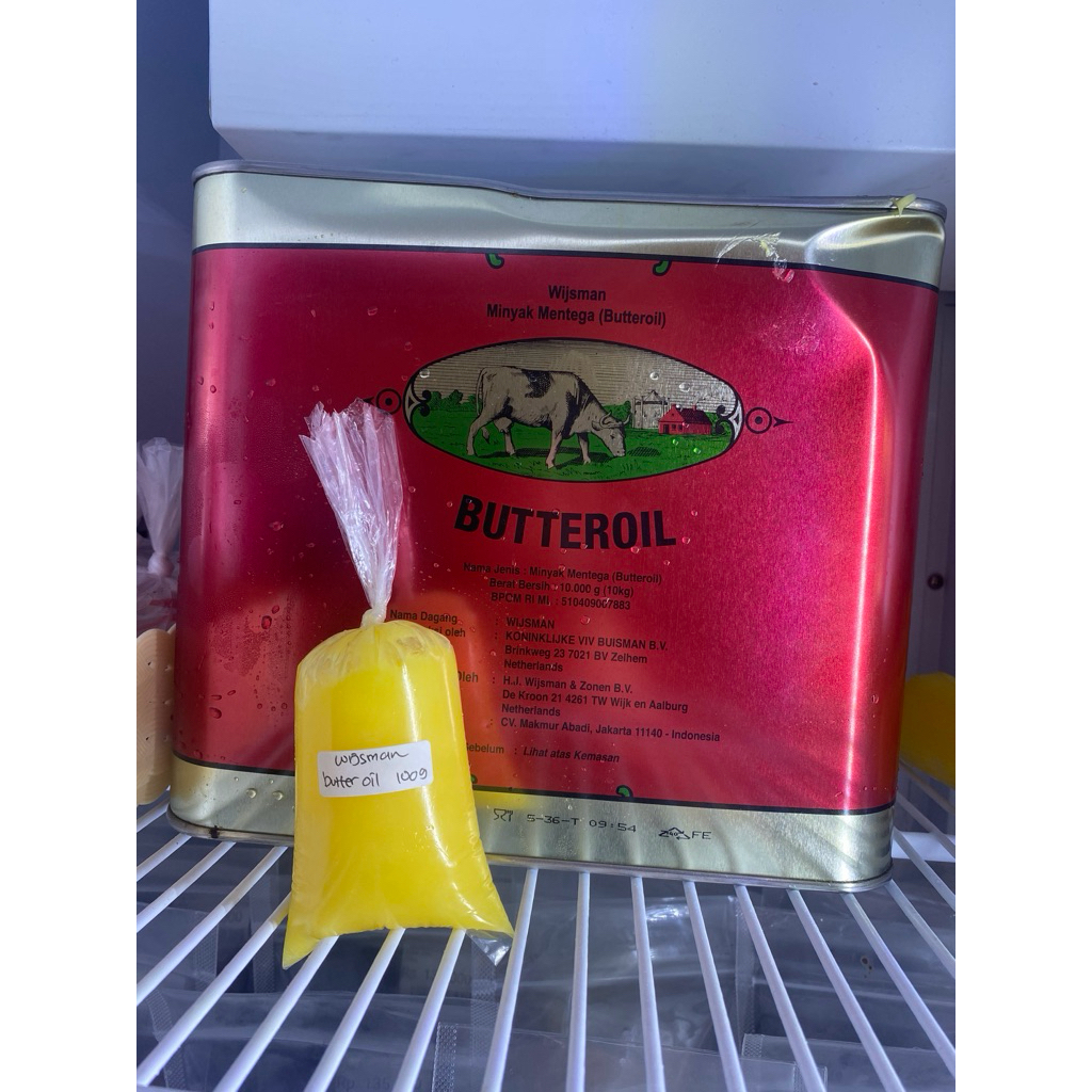 WISJMAN BUTTER OIL timbangan
