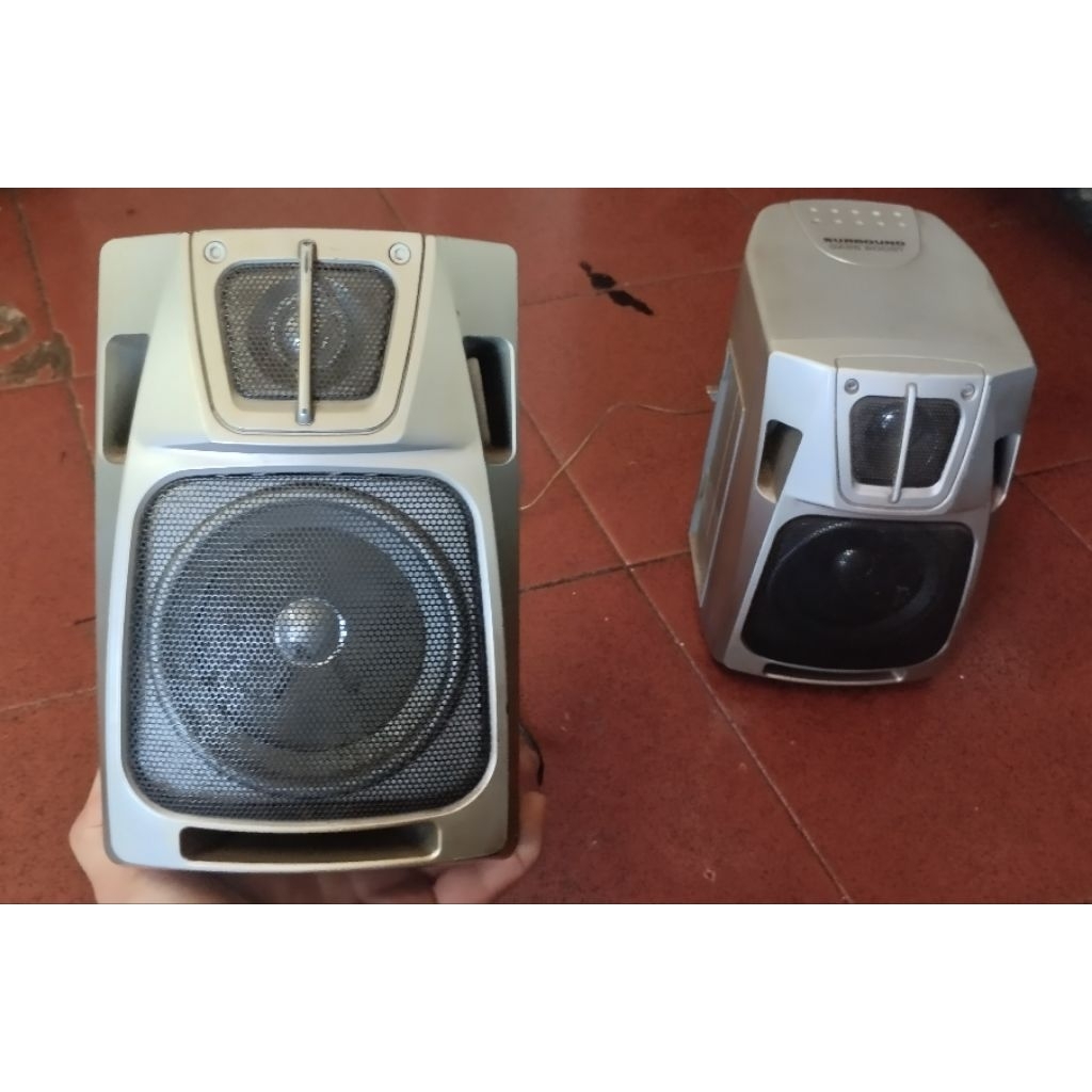 speaker pasif surround BASS BOOST