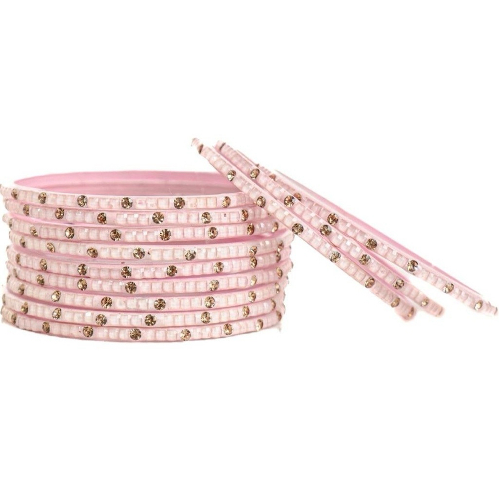 Gelang Kaca Motif India