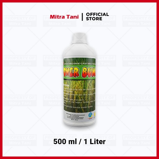 POWER BUMI Pupuk Organik Cair Original 500 ML atau 1 Liter