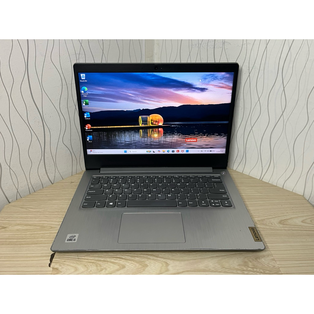 Lenovo Ideapad 3 14IML05 Intel Core i5-10210u Ram 8 GB SSD 512 GB normal siap pake