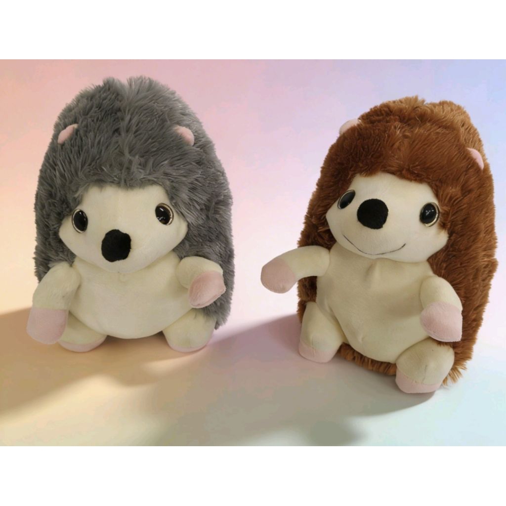 Boneka Landak lucu Boneka Landak Mini Lembut Imut Hadiah Sempurna-Boneka Landak Lucu Lembut - Warna 