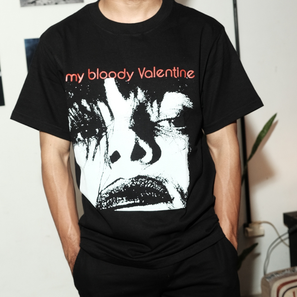 My Bloody Valentine Tshirt - Black | Kaos Band / My Bloody Valentine
