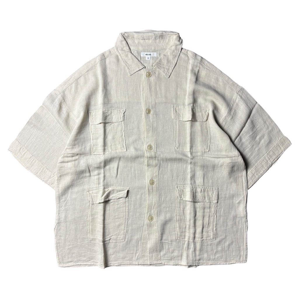 Niko And Guayabera Linen Shirt
