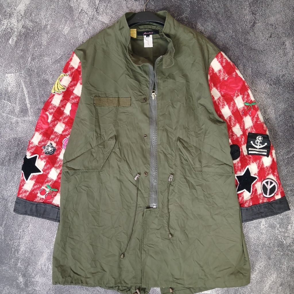 JAKET PARKA FISHTAIL M65 FASHION BY FLEAMADONNA SIZE XL